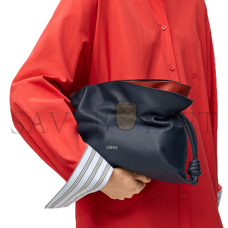 LOEWE MEDIUM LAYERED FLAMENCO CLUTCH IN NAPPA CALFSKIN A411FC1XEX (30*24.5*10.5cm)